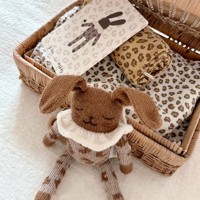 LANGE BIANCA MINI-CAFÉ MIT LEOPARDENMUSTER
