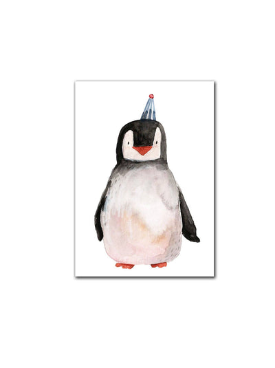 Postkarte "Pinguin"