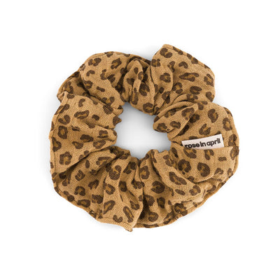MINI-KAFFEE-HAARGUMMI MIT LEOPARDENMUSTER