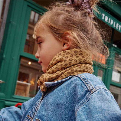 LANGE BIANCA MINI-CAFÉ MIT LEOPARDENMUSTER