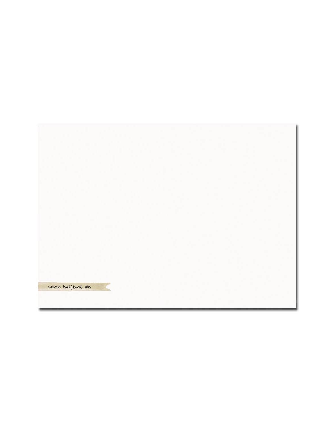 Postkarte "Sau stark"