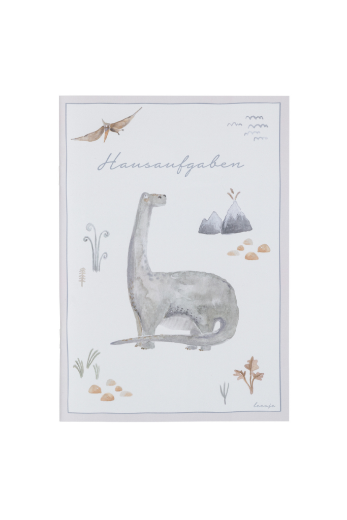 Hausaufgabenheft "Dino"