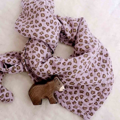 DIANGE BIANCA MINI LEOPARD LILA