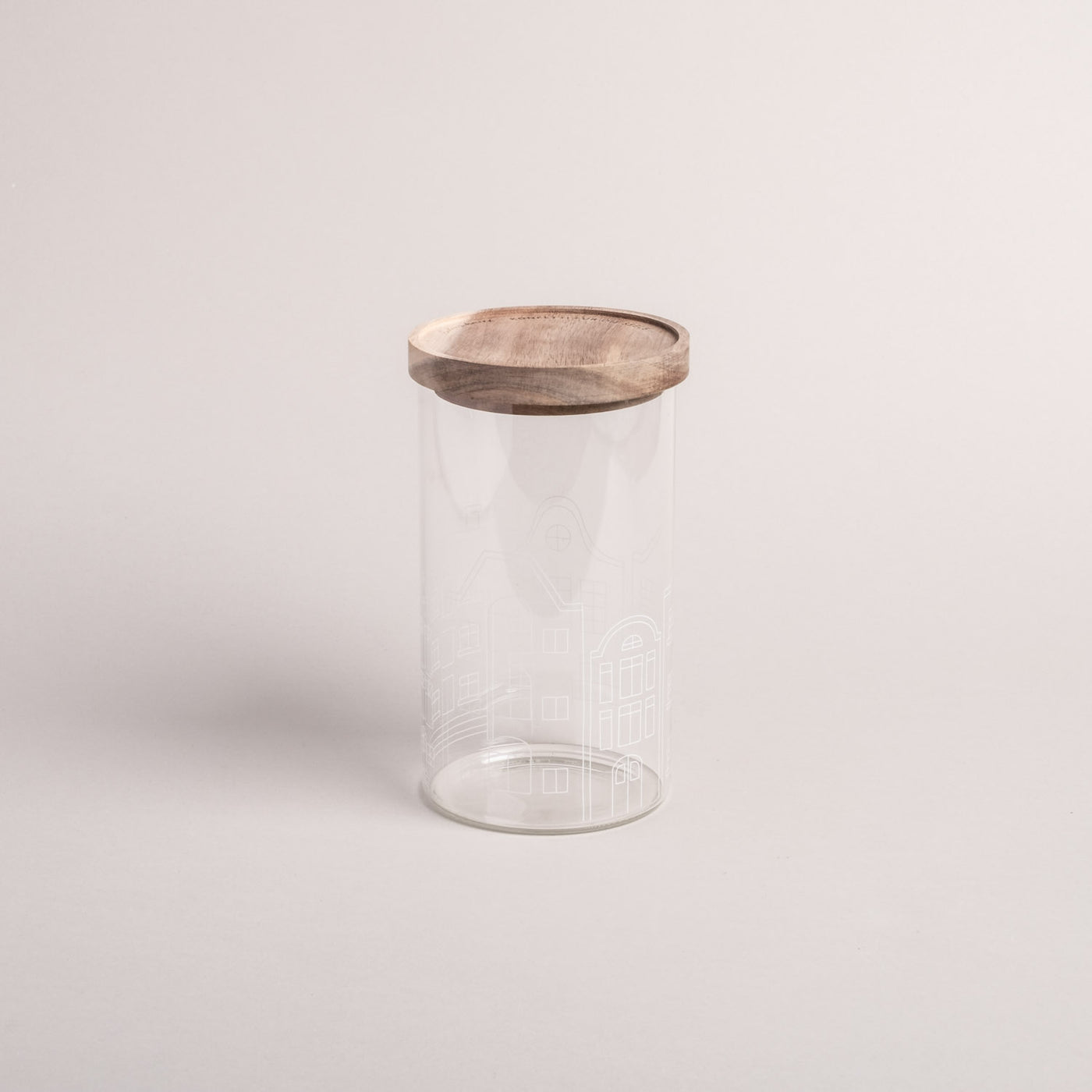 Eulenschnitt Vorratsglas Häuser