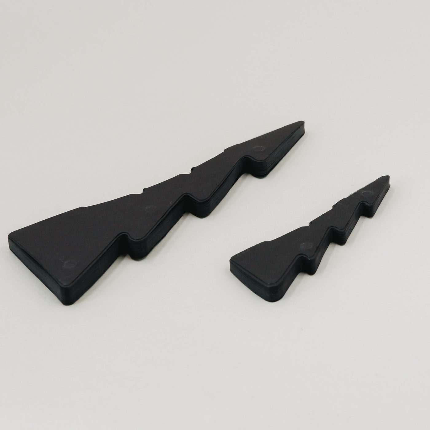 Papiertanne 2er Set schwarz