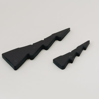 Papiertanne 2er Set schwarz