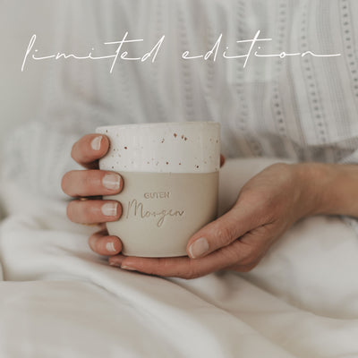 Eulenschnitt Becher Guten Morgen
