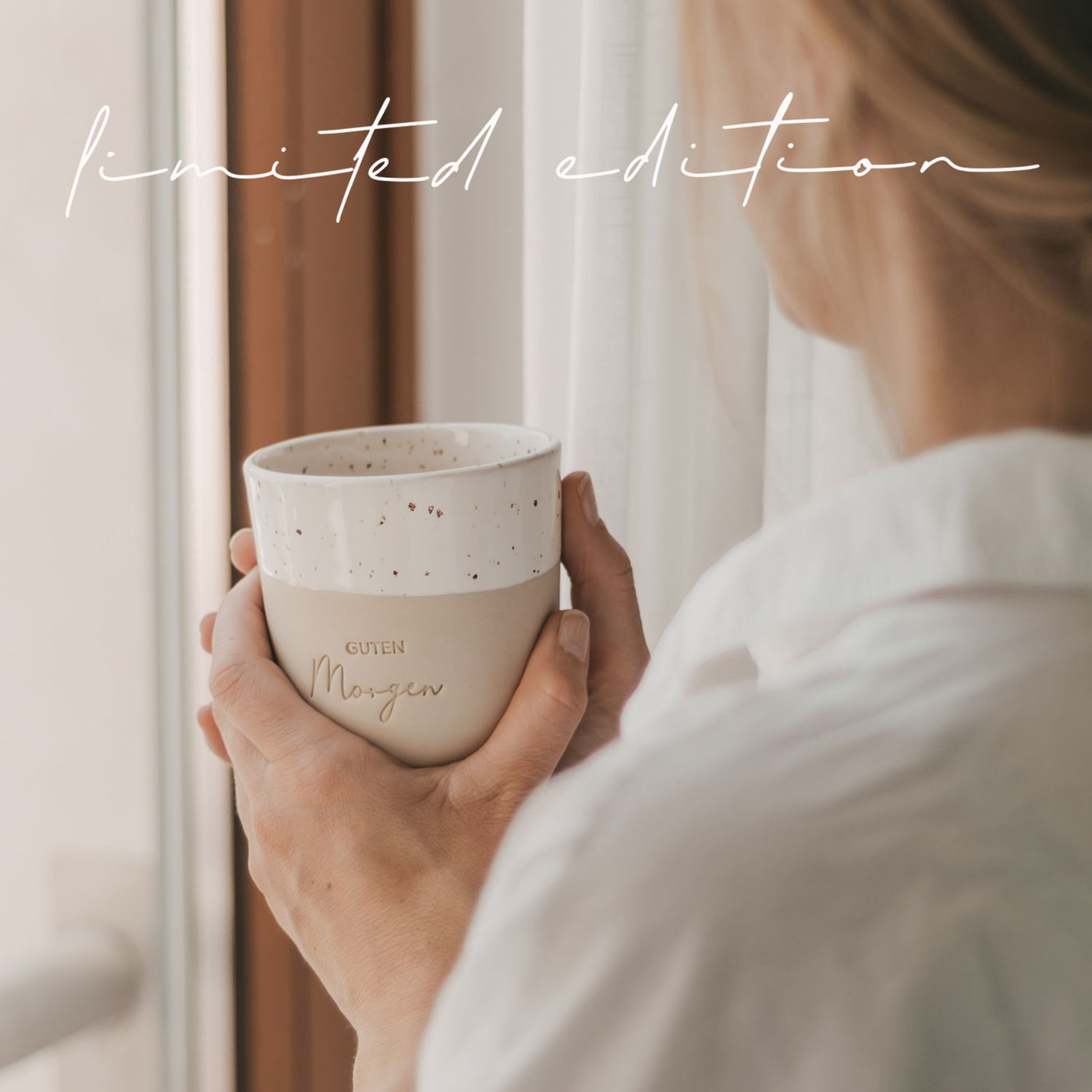 Eulenschnitt Becher Guten Morgen