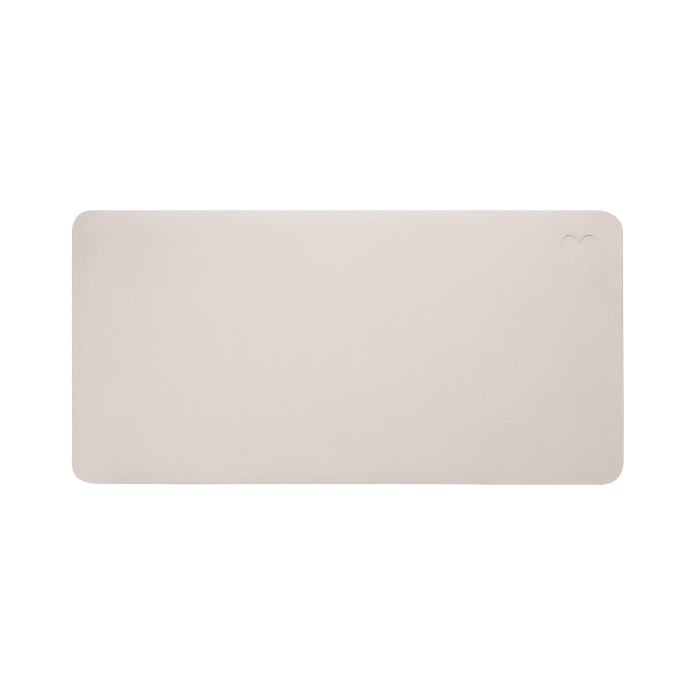 Eulenschnitt Schreibtischunterlage beige