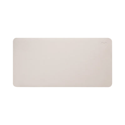 Eulenschnitt Schreibtischunterlage beige