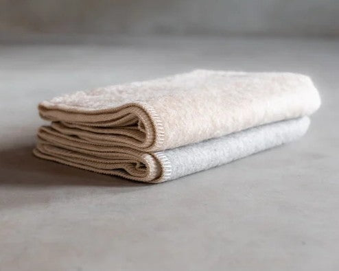 Van Buren Babydecke aus Alpakawolle 100x75 beige