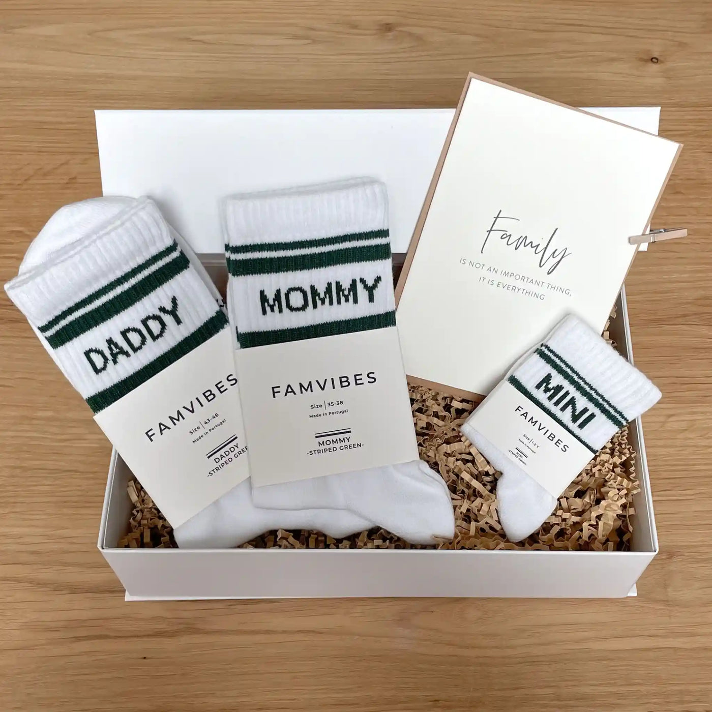 Geschenkbox Familybox Striped