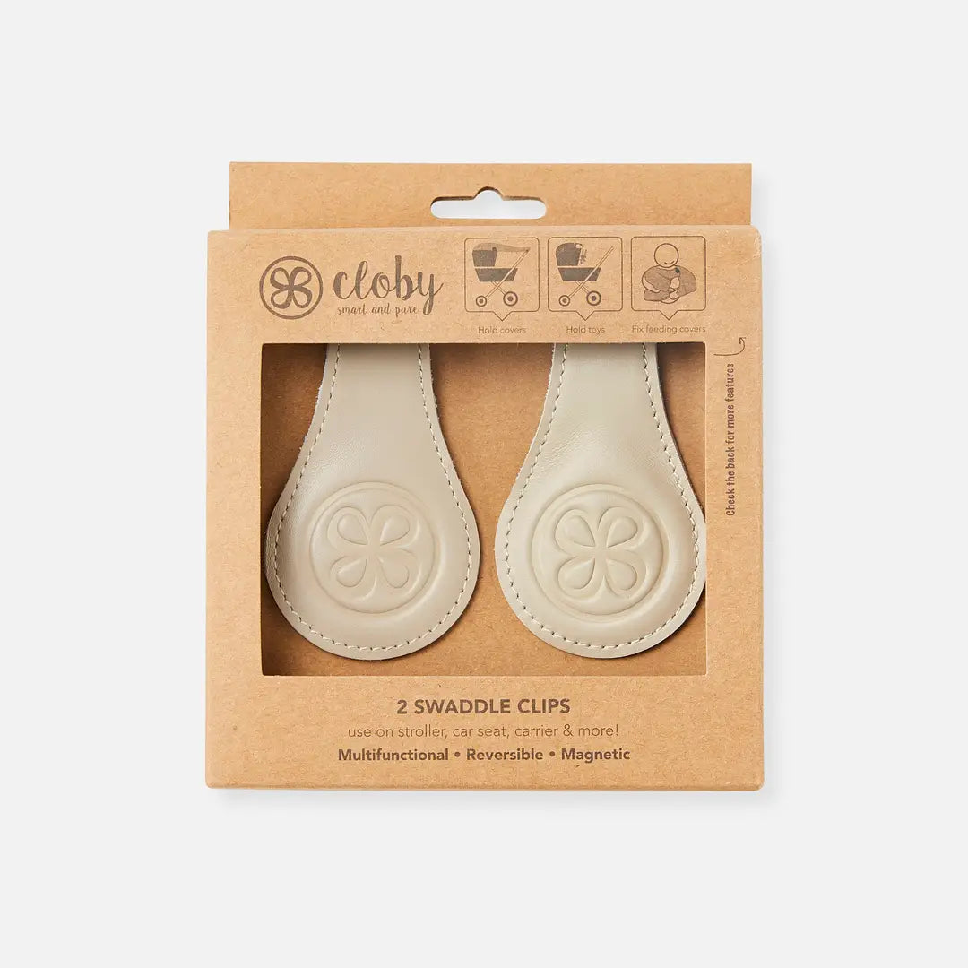 Cloby Swaddle Clips beige