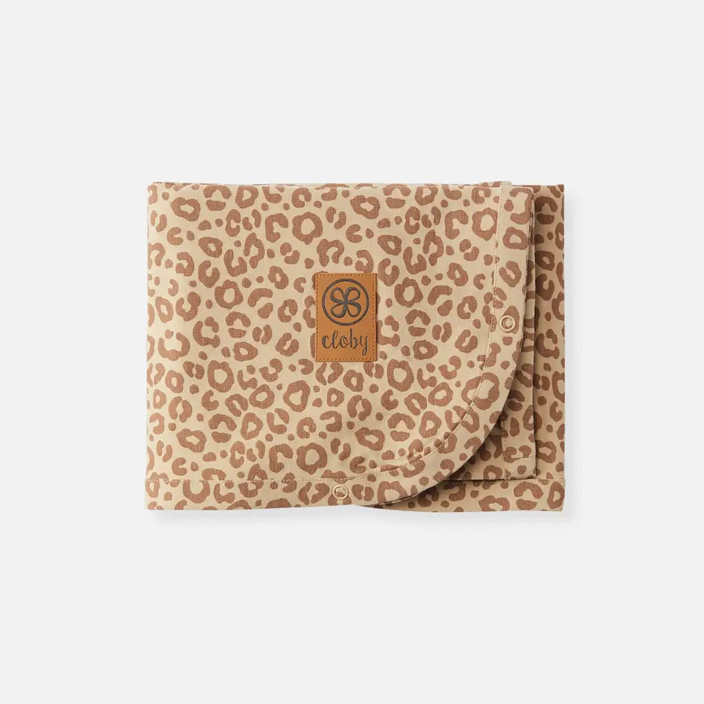 Cloby Sun protection blanket Leopard Brown – UPF 50+