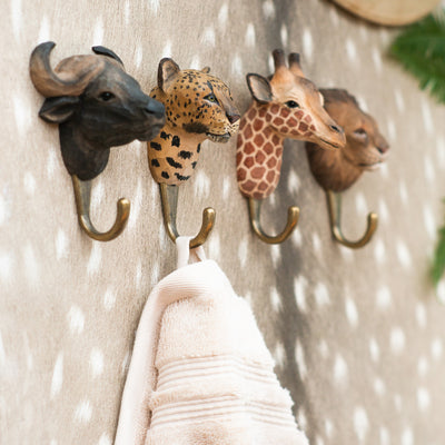 Wildlife Garden Haken Leopard