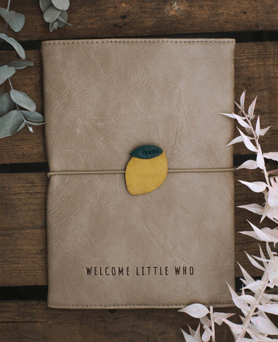Little Who U-Heft Hülle Zitrone