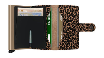 Miniwallet Leo Beige