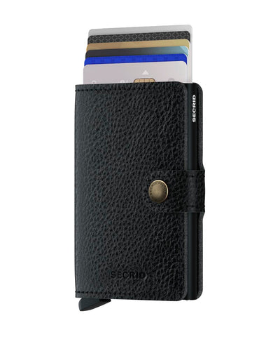 Miniwallet Veg Black-Black