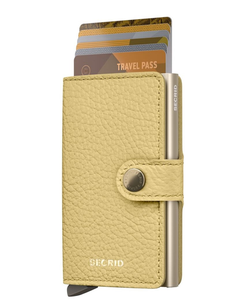 Miniwallet Pebble Butter Yellow