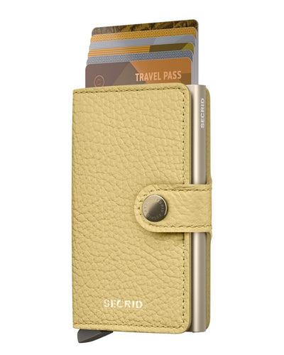 Miniwallet Pebble Butter Yellow