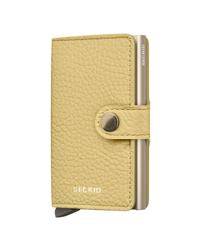 Miniwallet Pebble Butter Yellow