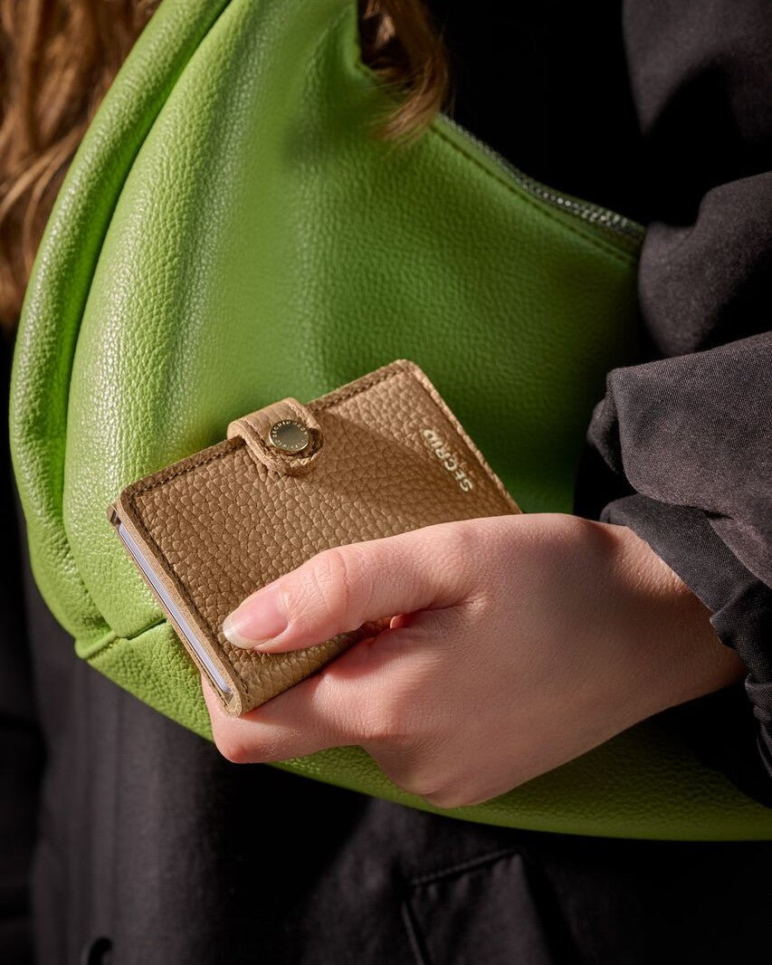 Miniwallet Pebble Cappuccino