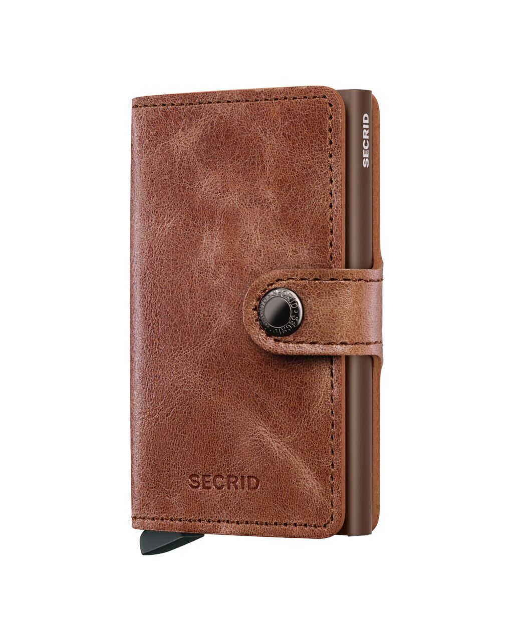 Miniwallet Vintage Cognac-Brown