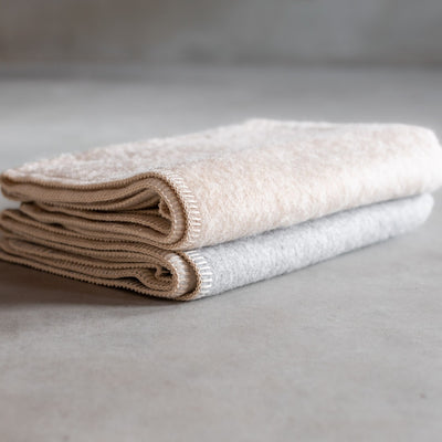 Van Buren Babydecke aus Alpakawolle 100x75 grau