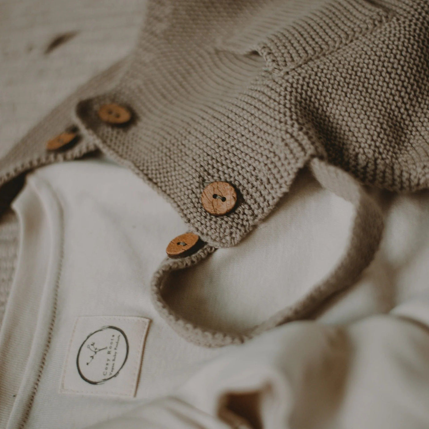 Cosy Roots Organic Knit Dungarees Latzhose