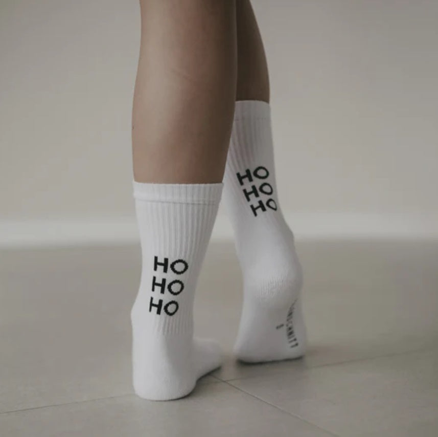 Eulenschnitt Socken HoHoHo